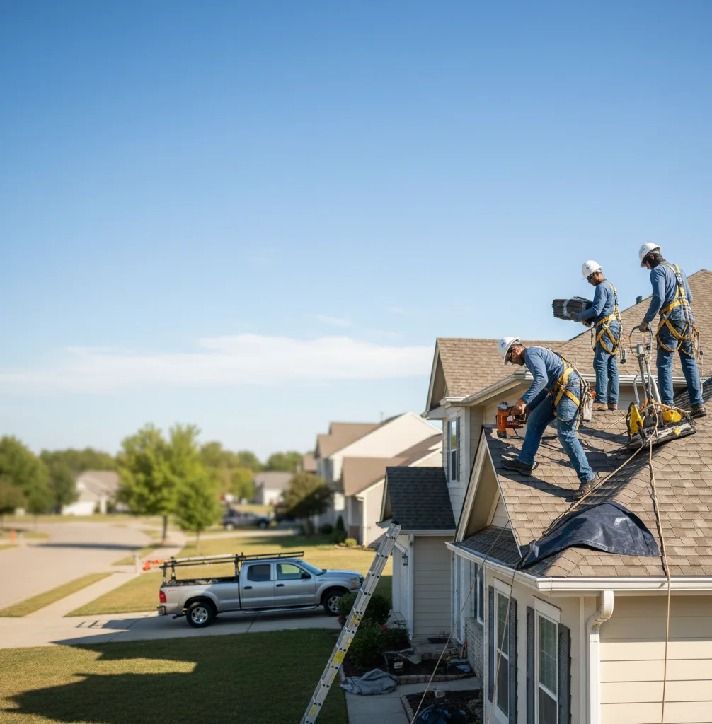 Roof Repair in Justice